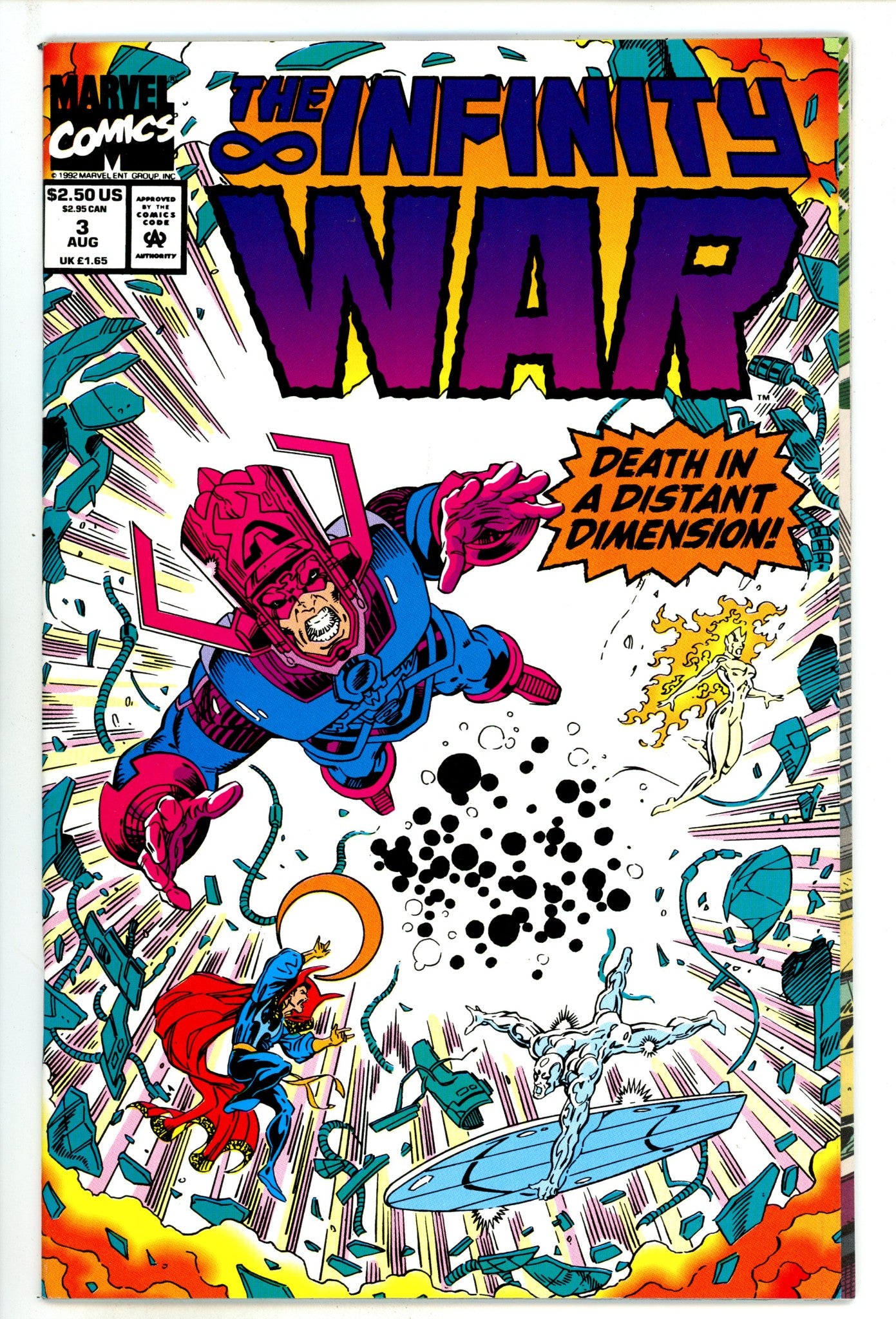 The Infinity War 3 VF/NM (9.0) (1992) 