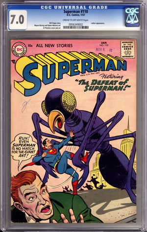 Superman Vol 1 110 CGC 7.0 (FN/VF) (1957)
