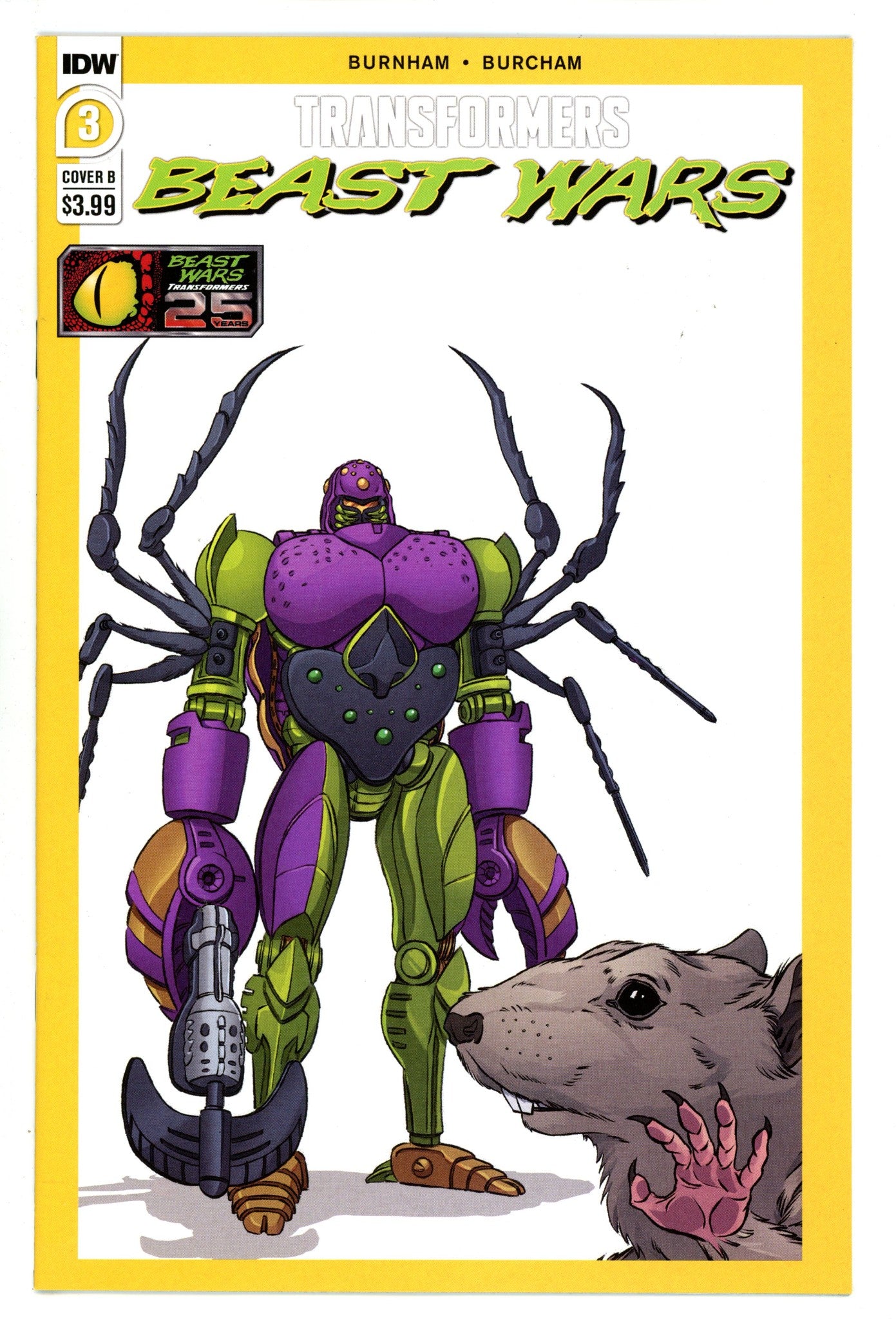 Transformers: Beast Wars Vol 2 3 High Grade (2021) Schoening Variant 