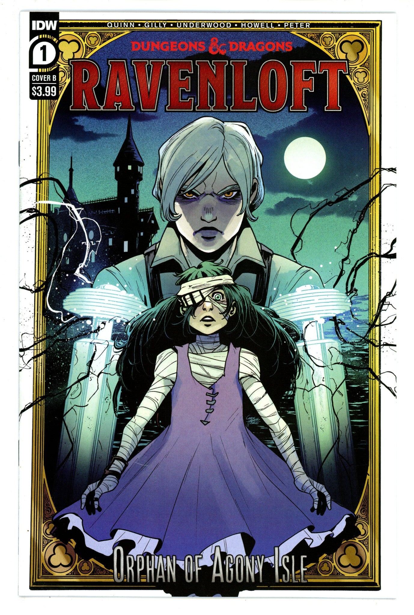 Dungeons & Dragons: Ravenloft - Orphan of Agony Isle 1 High Grade (2022) Howell Variant 