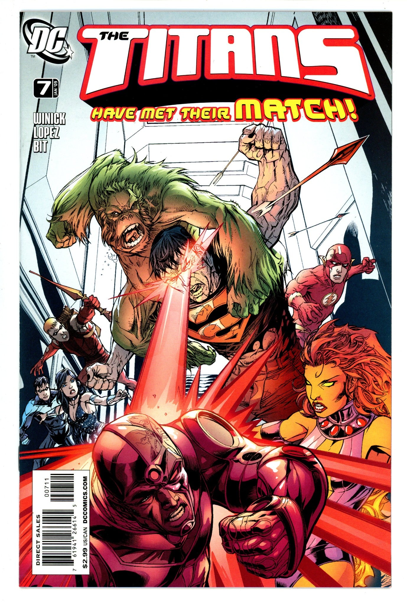 Titans Vol 2 7  High Grade  (2009)   