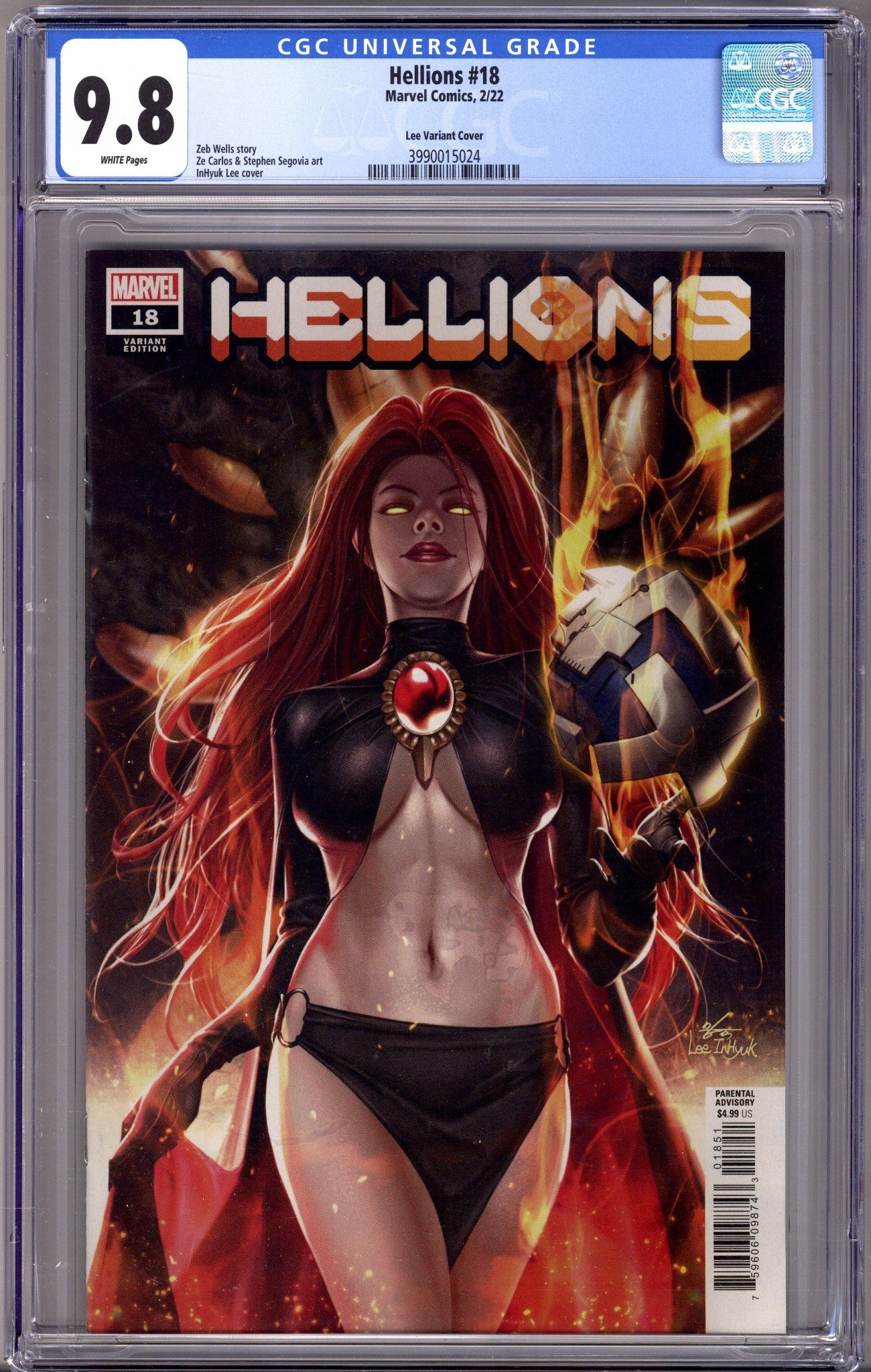 Hellions   18 CGC 9.8 (NM/M)   (2022) Lee     Incentive Variant  