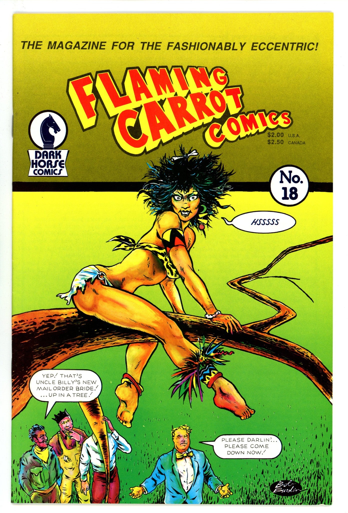 Flaming Carrot Comics   18  High Grade   (1988)        