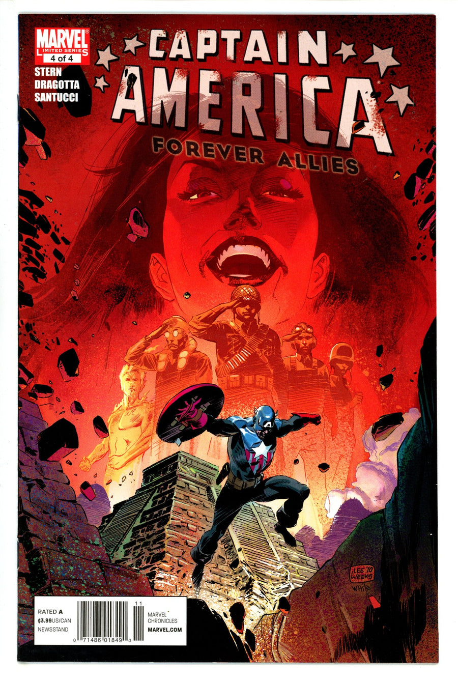 Captain America: Forever Allies 4 Newsstand VF- (2011)