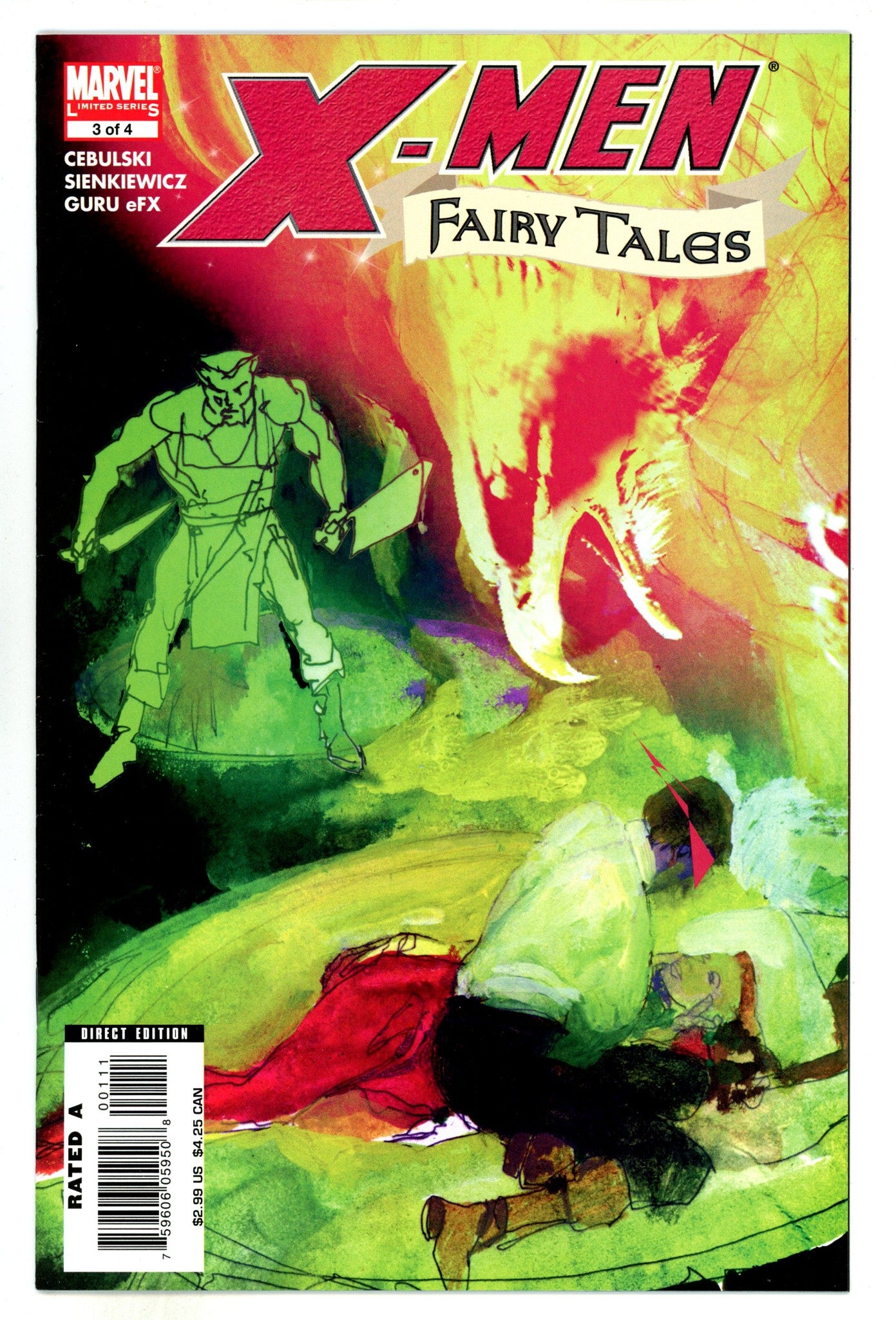 X-Men Fairy Tales 3 High Grade (2006) 