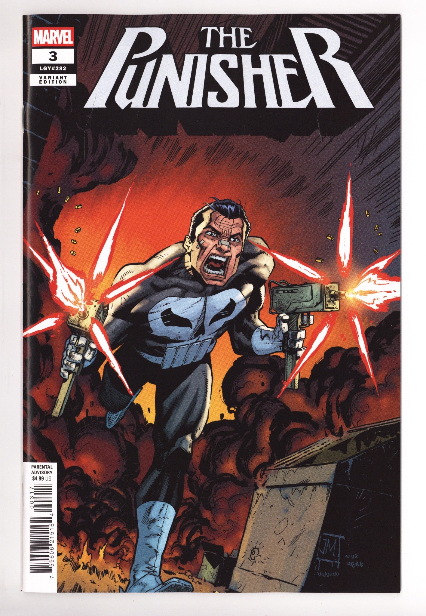Punisher Vol 15 3 Mason  Incentive NM-  (2026)