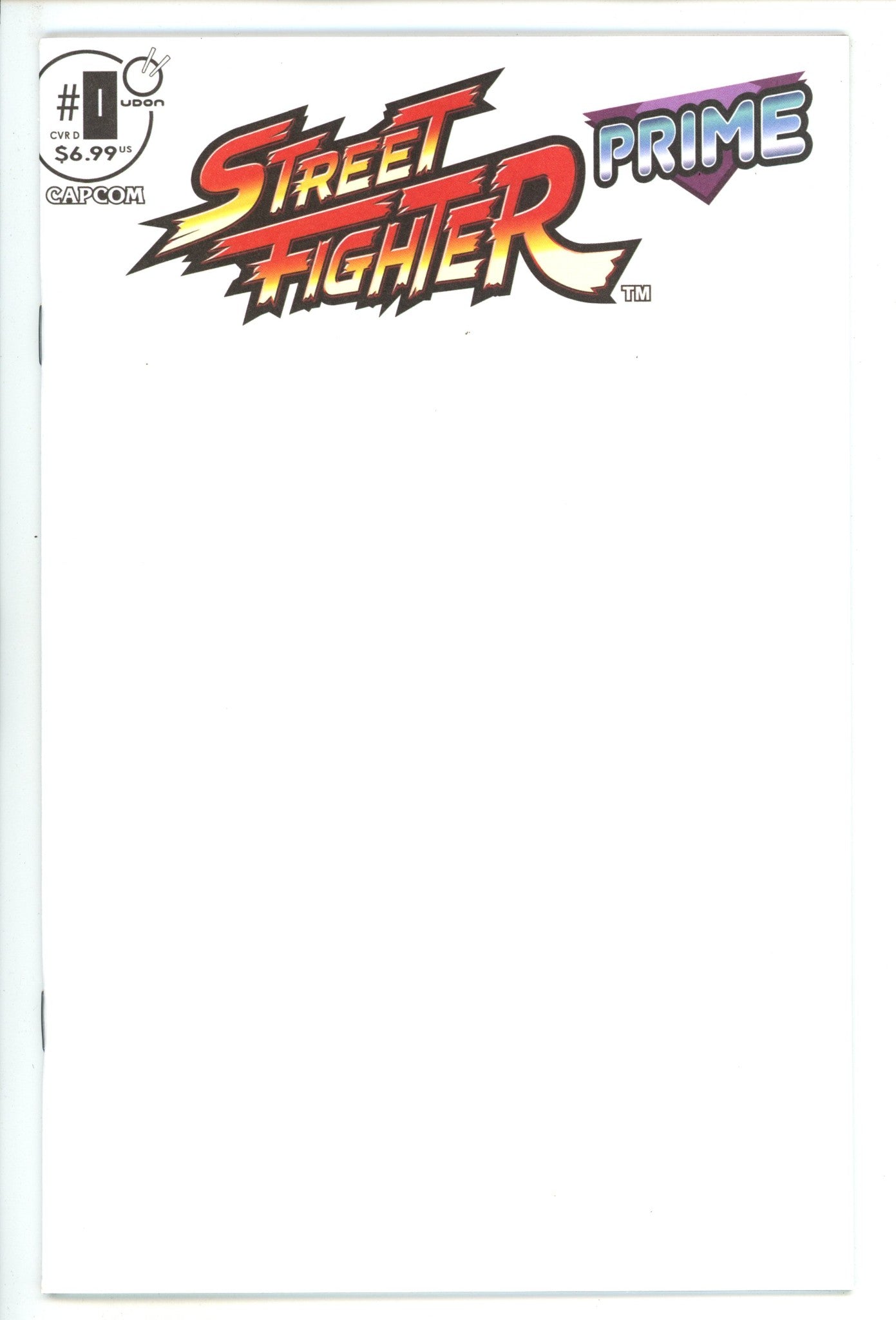 Street Fighter Prime 0 Blank Variant (2025)