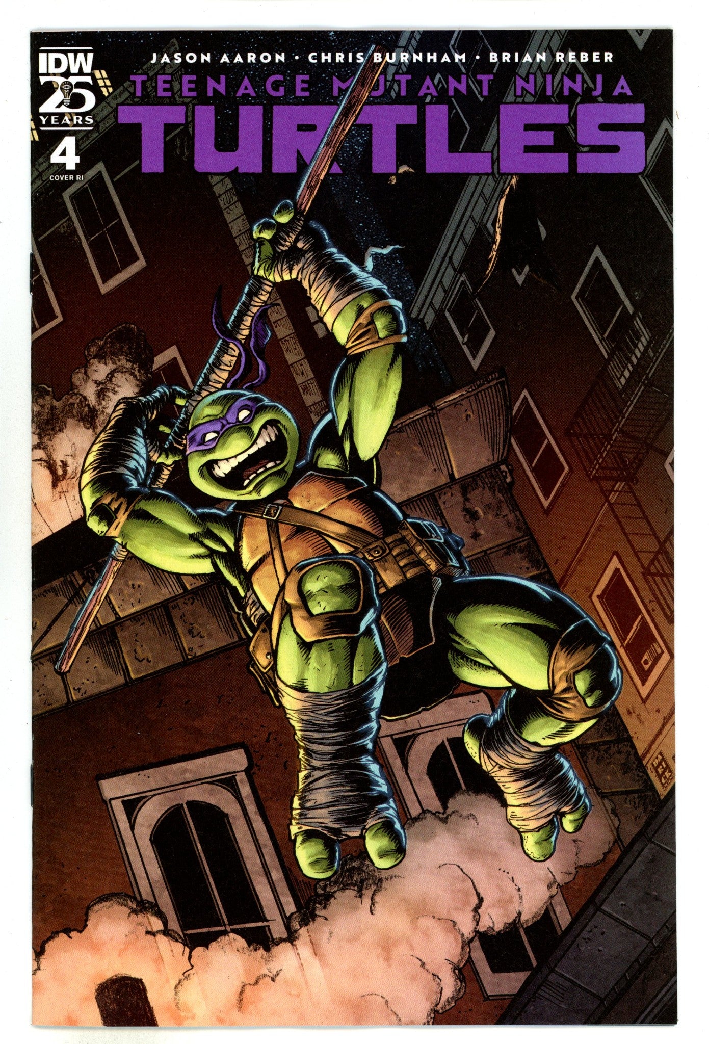 Teenage Mutant Ninja Turtles Vol 6 4 Robertson Incentive Variant NM- (2024)
