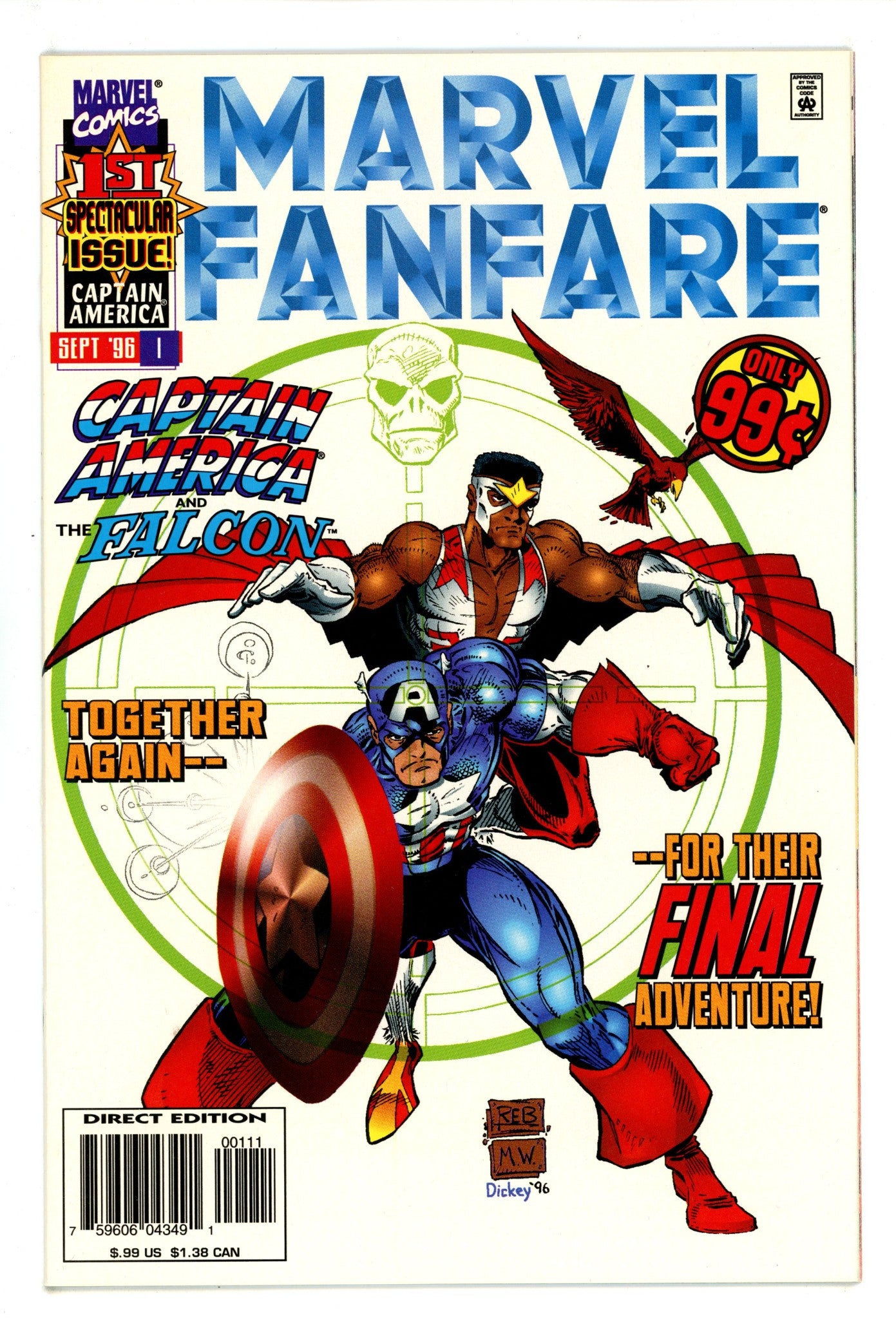 Marvel Fanfare Vol 2 1 Mid Grade (1996) 
