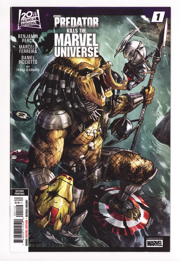 Predator Kills The Marvel Universe 1 2Nd Print (2025)