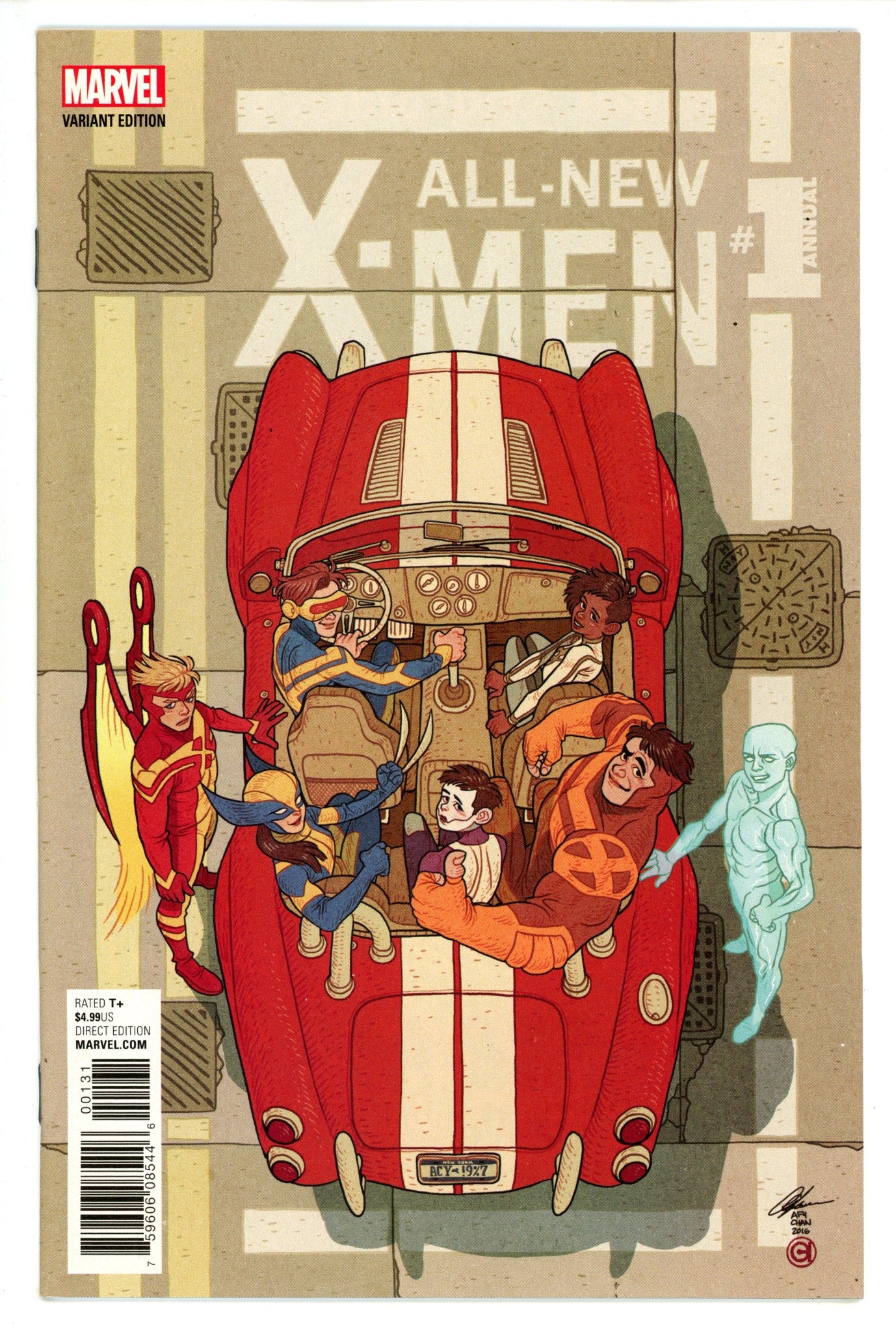 All-New X-Men Annual Vol 2 1 High Grade (2017) Chan Variant 