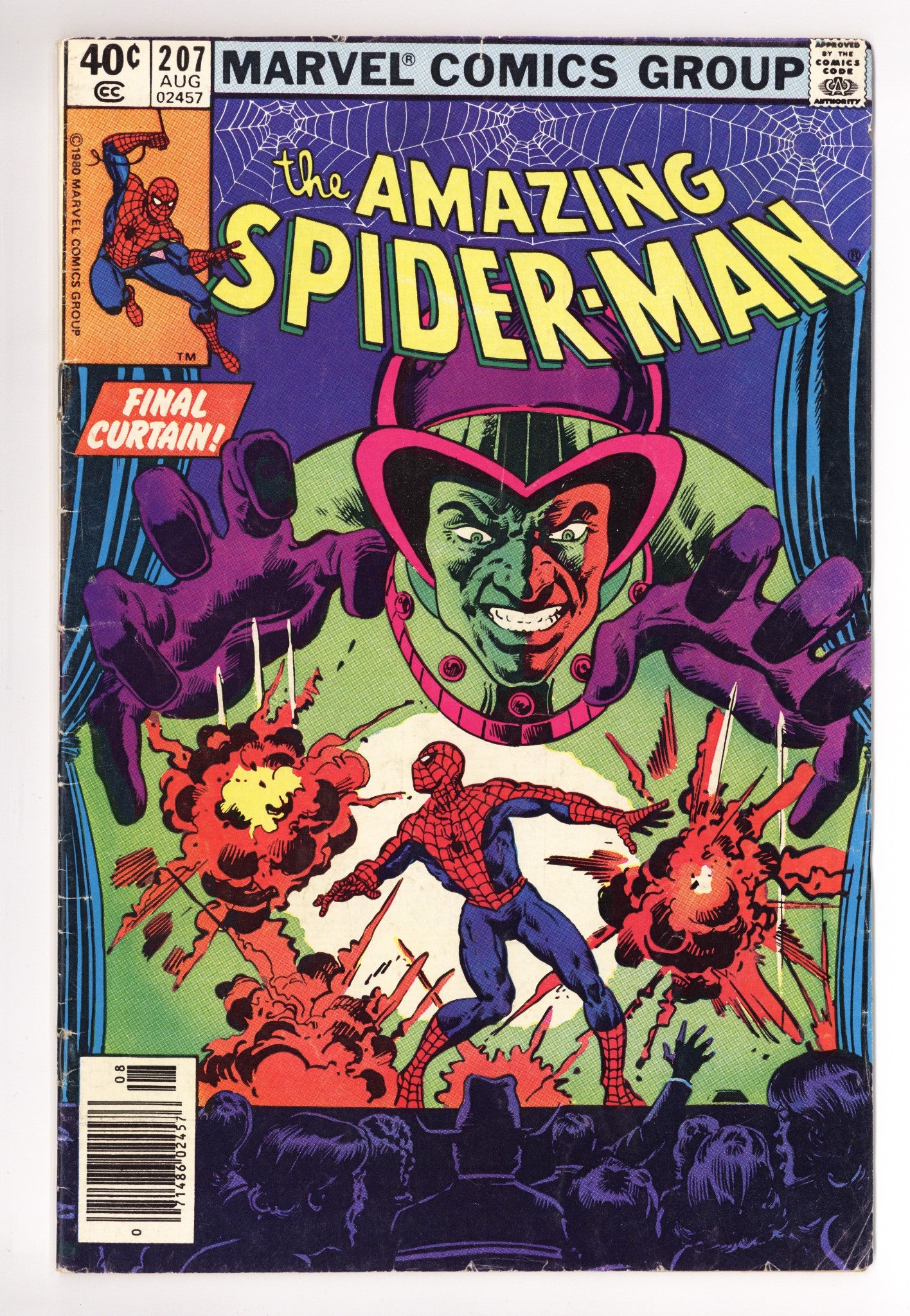 The Amazing Spider-Man Vol 1 207 Very Low Grade (1980) Newsstand 