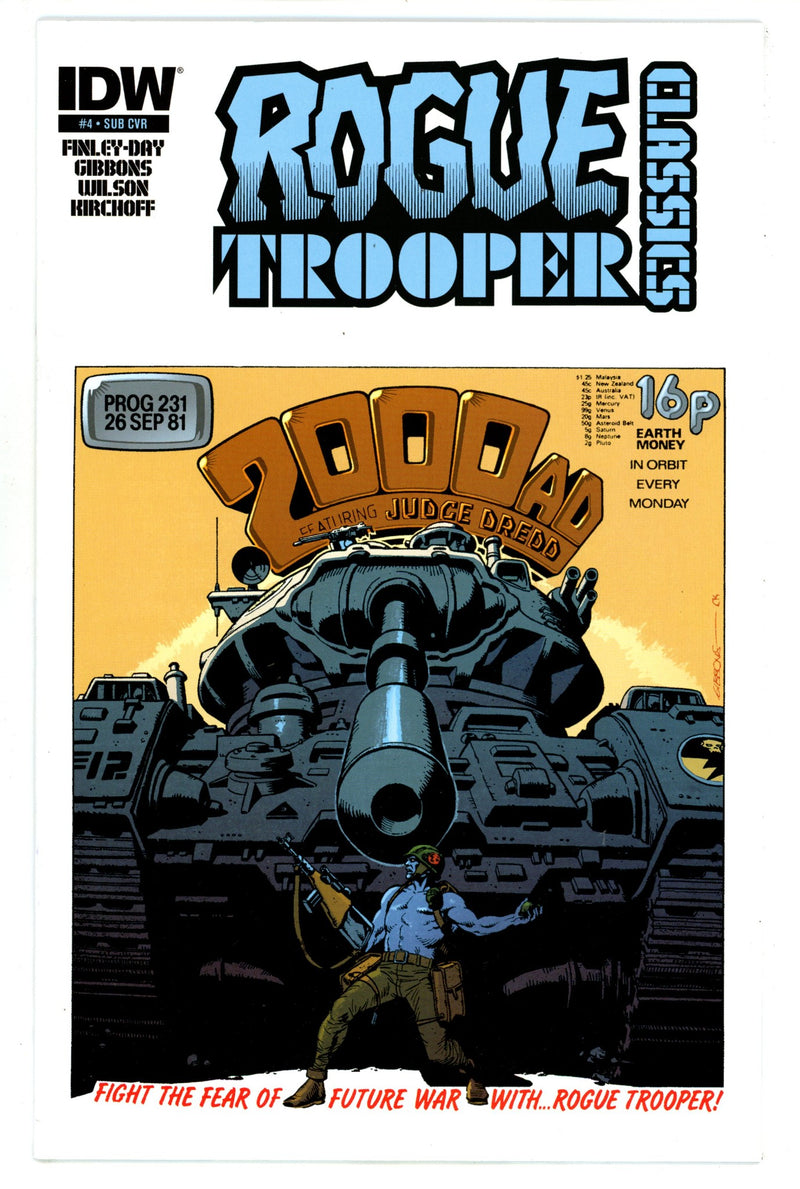 Rogue Trooper Classics 4 High Grade (2014) Gibbons Variant 