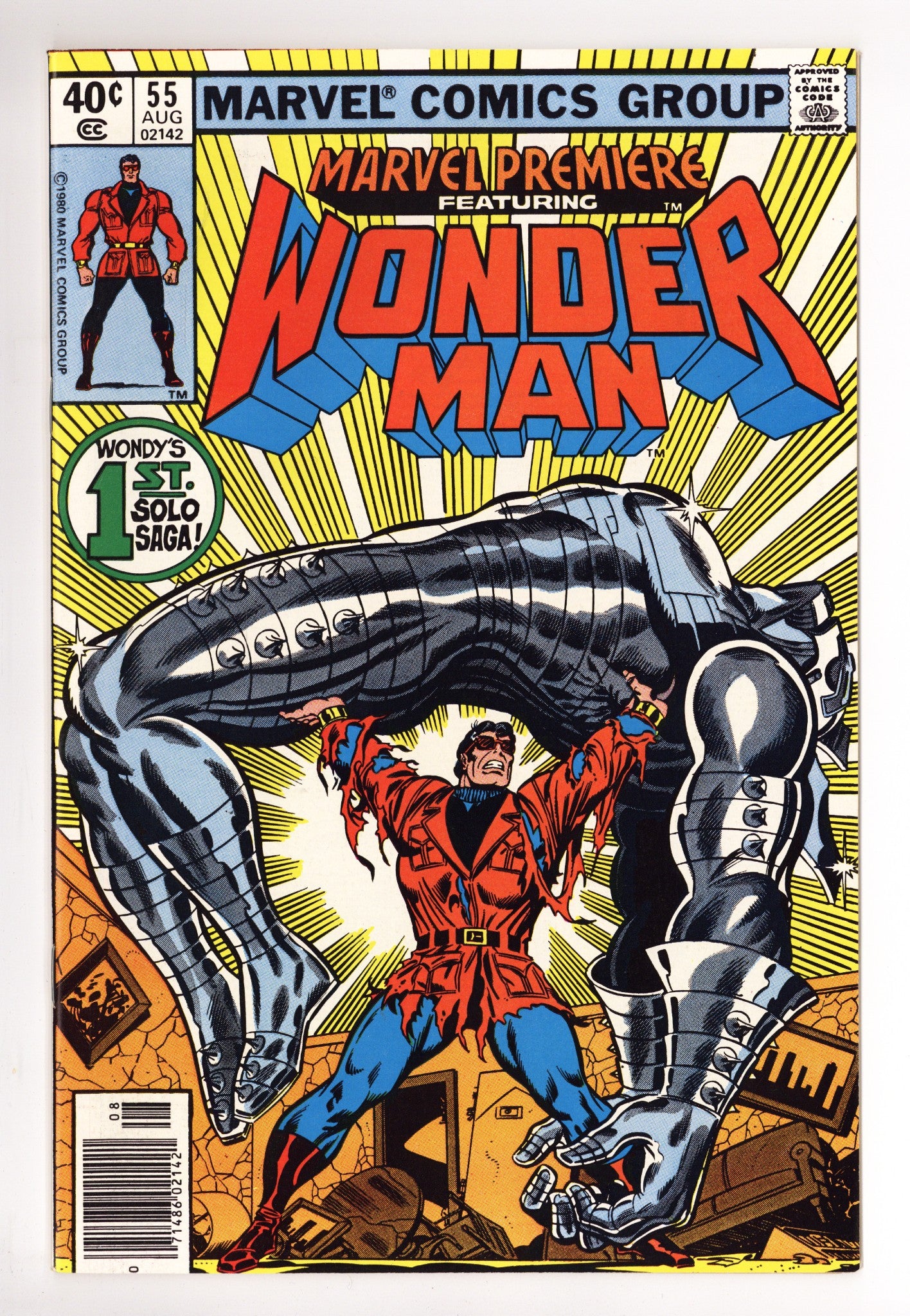 Marvel Premiere 55 VF (8.0) (1980) Newsstand 