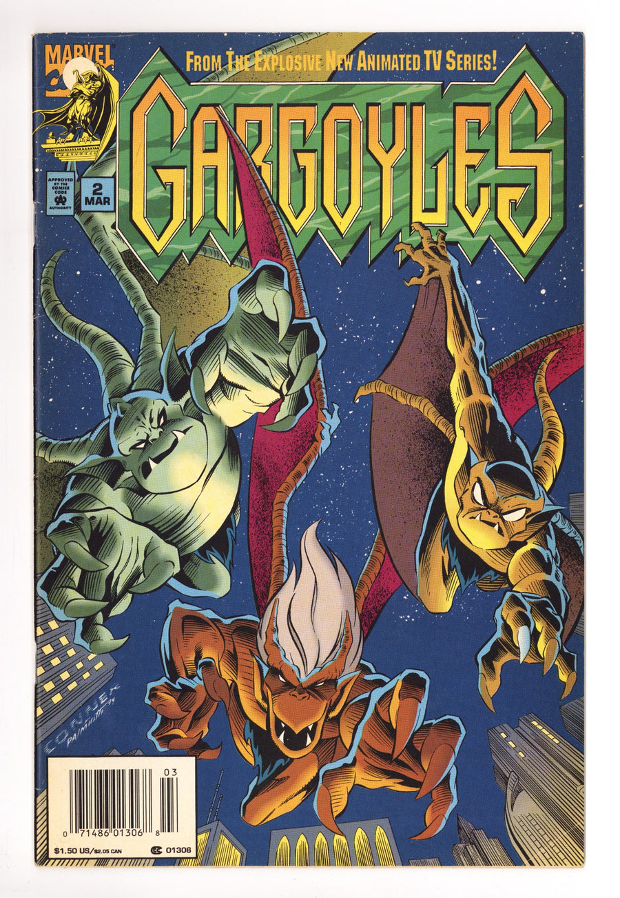 Gargoyles 2 VG+ (4.5) (1995) Newsstand 