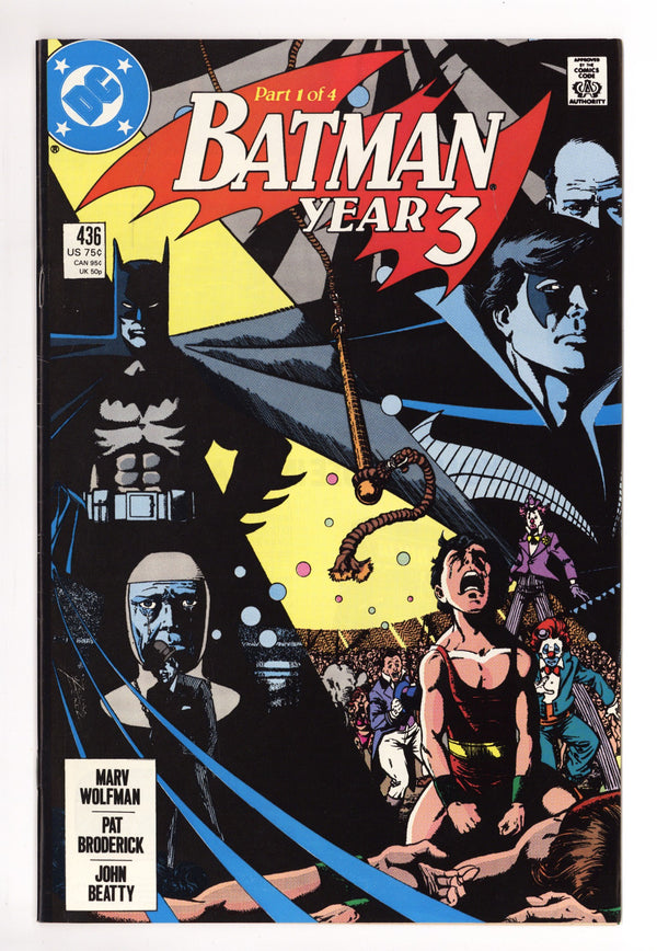 Batman Vol 1 436 Mid Grade (1989)