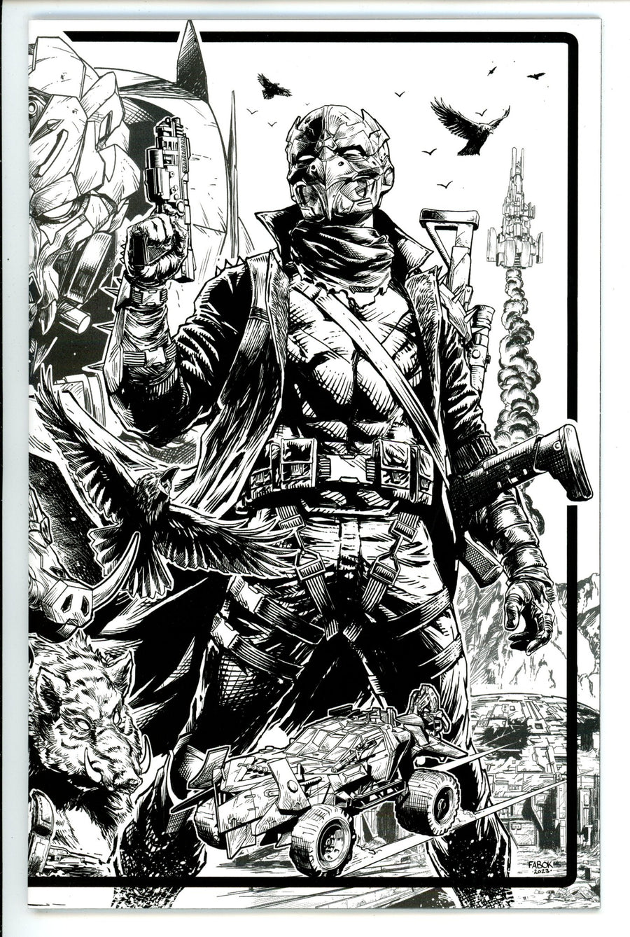 Rook Exodus 1 Fabok B&W Virgin Incentive Variant NM+ (2024)