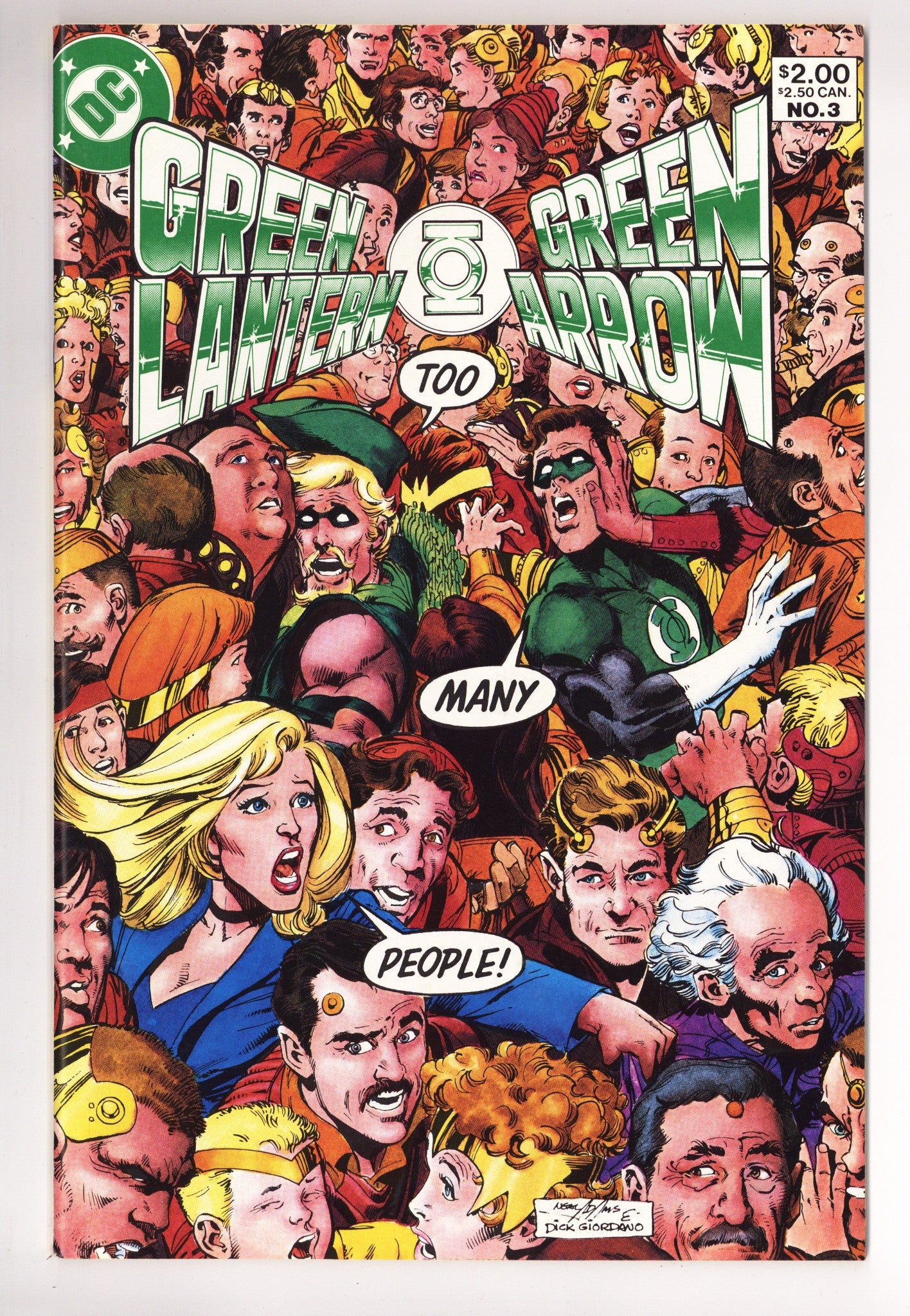 Green Lantern / Green Arrow 3 High Grade (1983) 