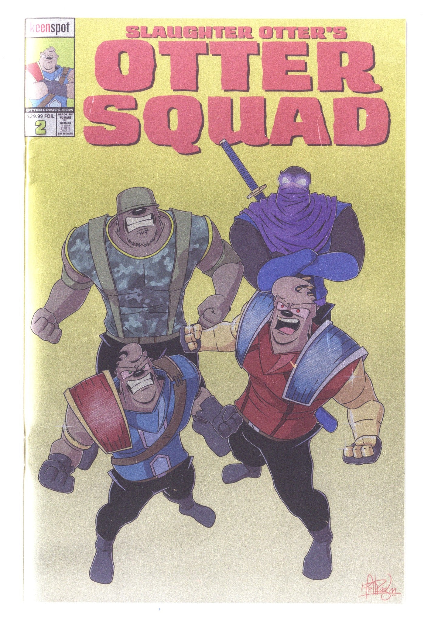 Otter Squad 2 Hammond Foil Flip Variant VF/NM (2026)