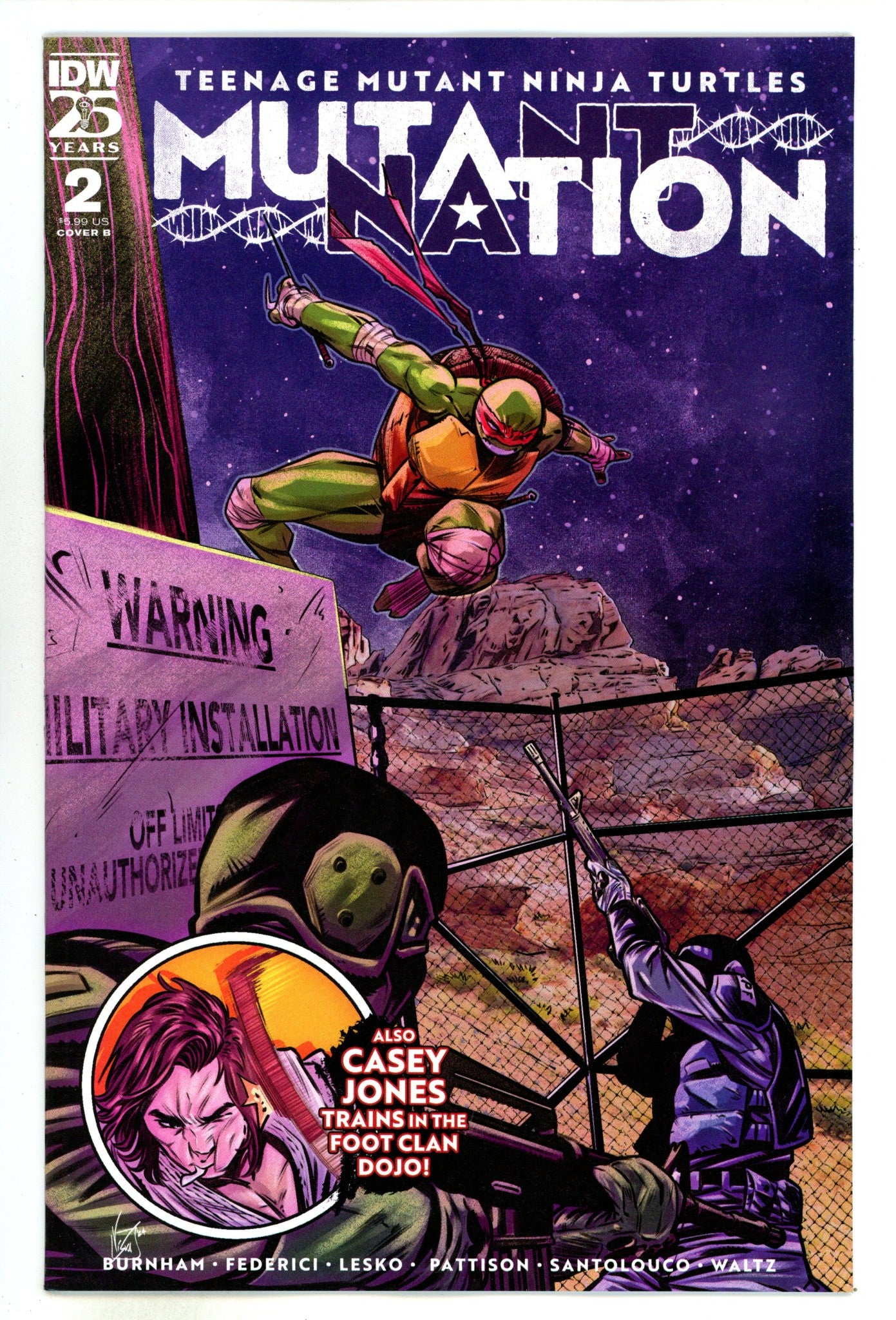 Teenage Mutant Ninja Turtles: Mutant Nation  2 Federici  Variant   (2024)