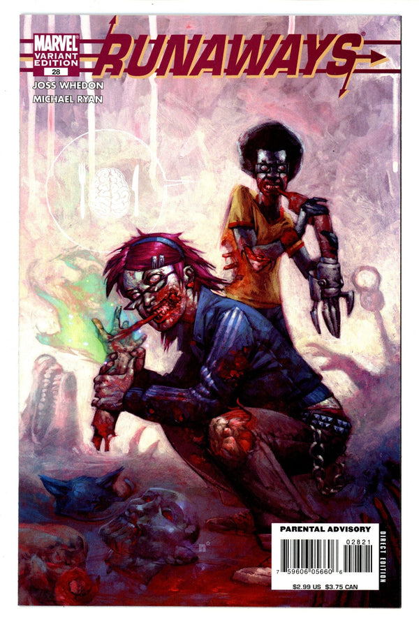Runaways   28  High Grade   (2007) Suydam   Variant