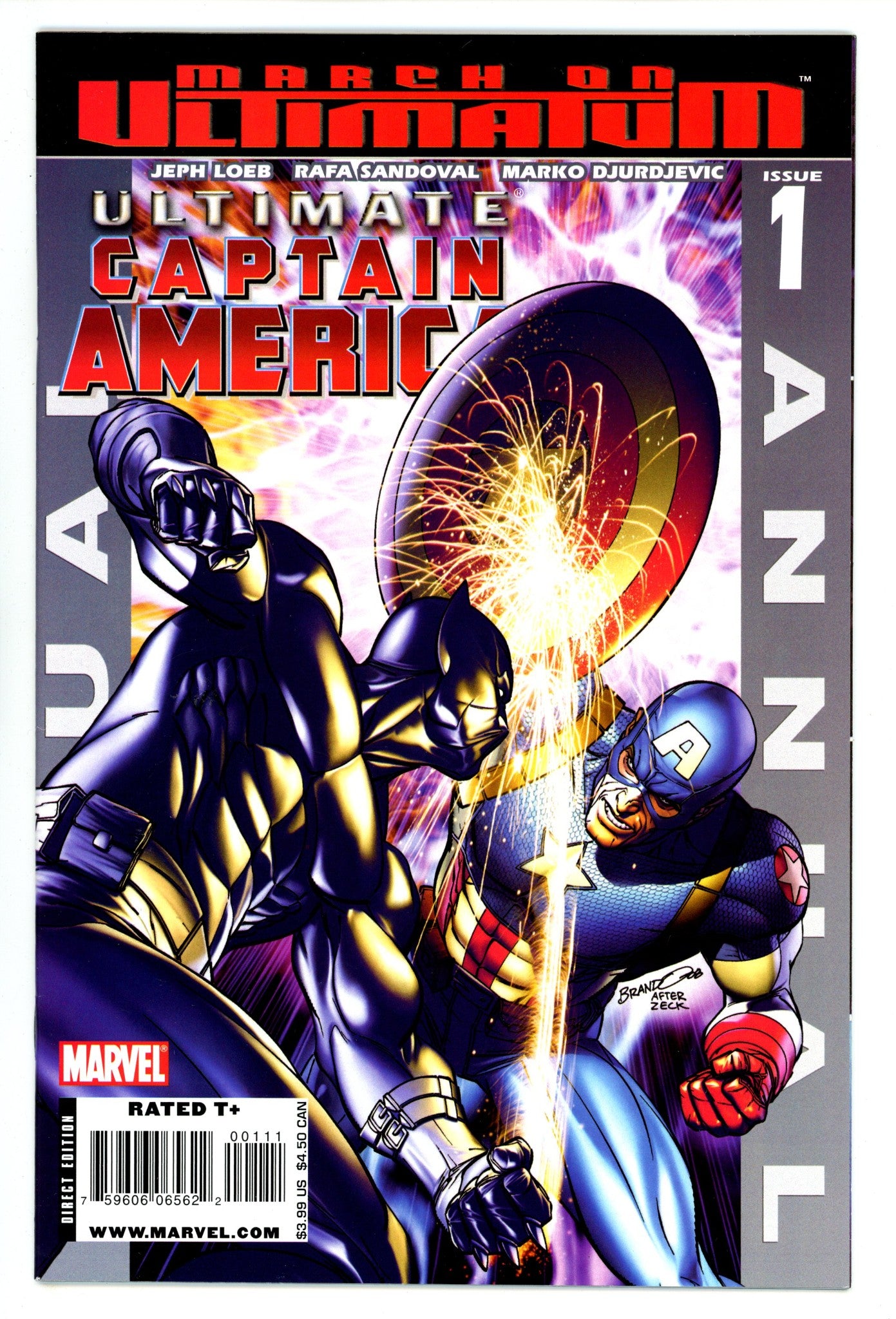 Ultimate Captain America Annual 1 High Grade (2008) 