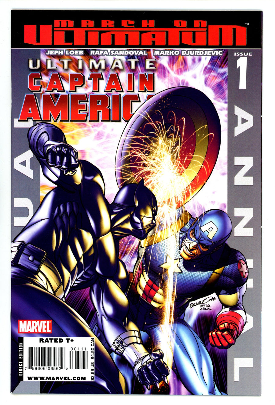 Ultimate Captain America Annual 1 High Grade (2008) 