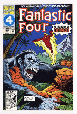 Fantastic Four Vol 1 360  Mid Grade   (1992)
