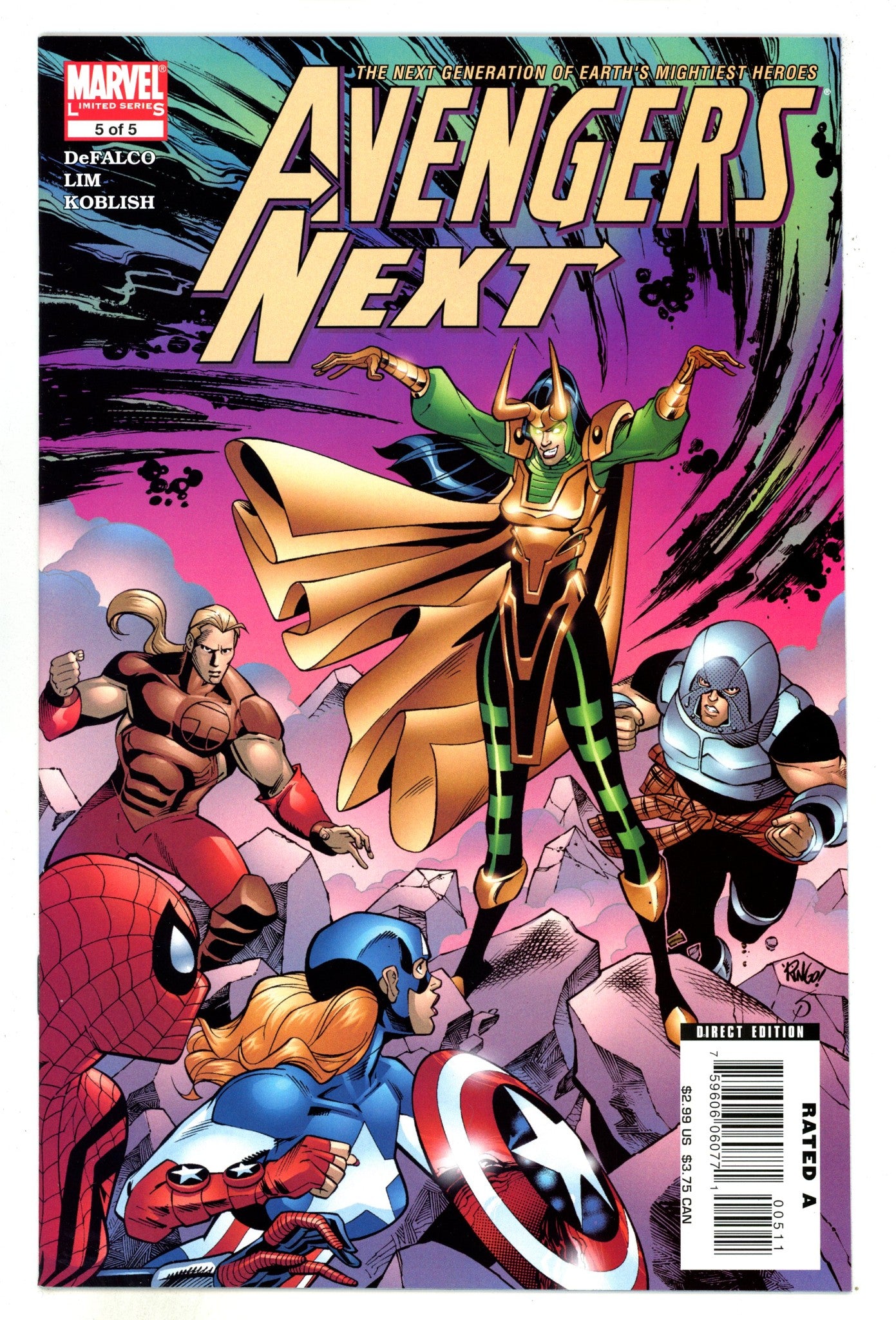 Avengers Next 5 High Grade (2007) 