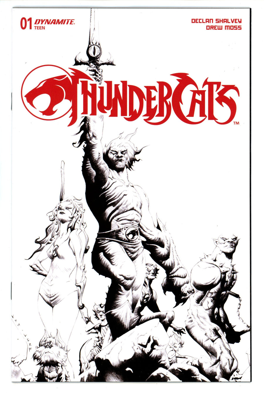 Thundercats 1 Lee B&W Incentive Variant (2024)