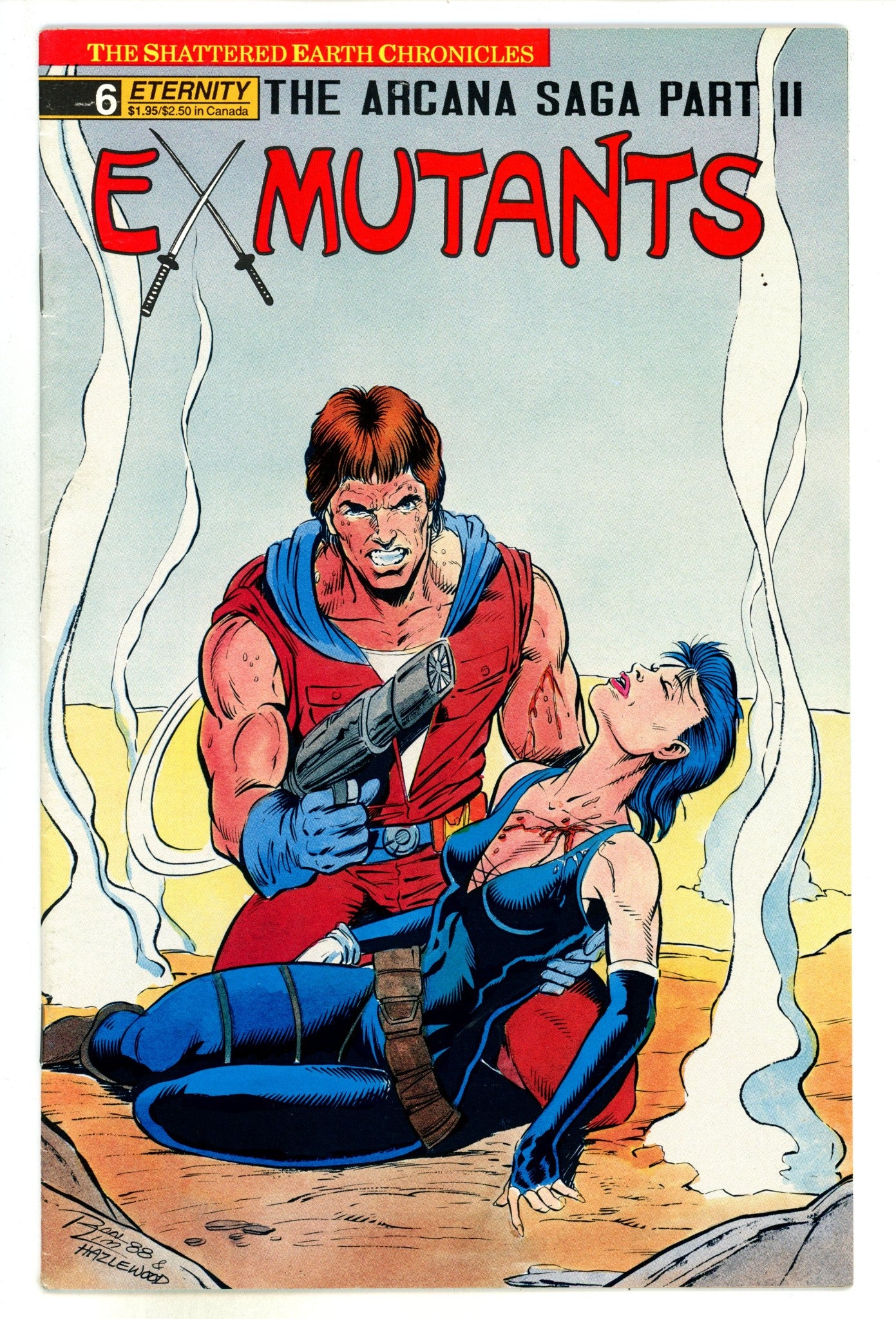 Ex-Mutants The Shattered Earth Chronicles 6 Mid Grade (1988) 