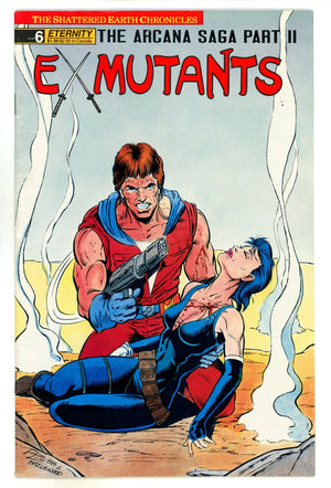 Ex-Mutants The Shattered Earth Chronicles 6 Mid Grade (1988)