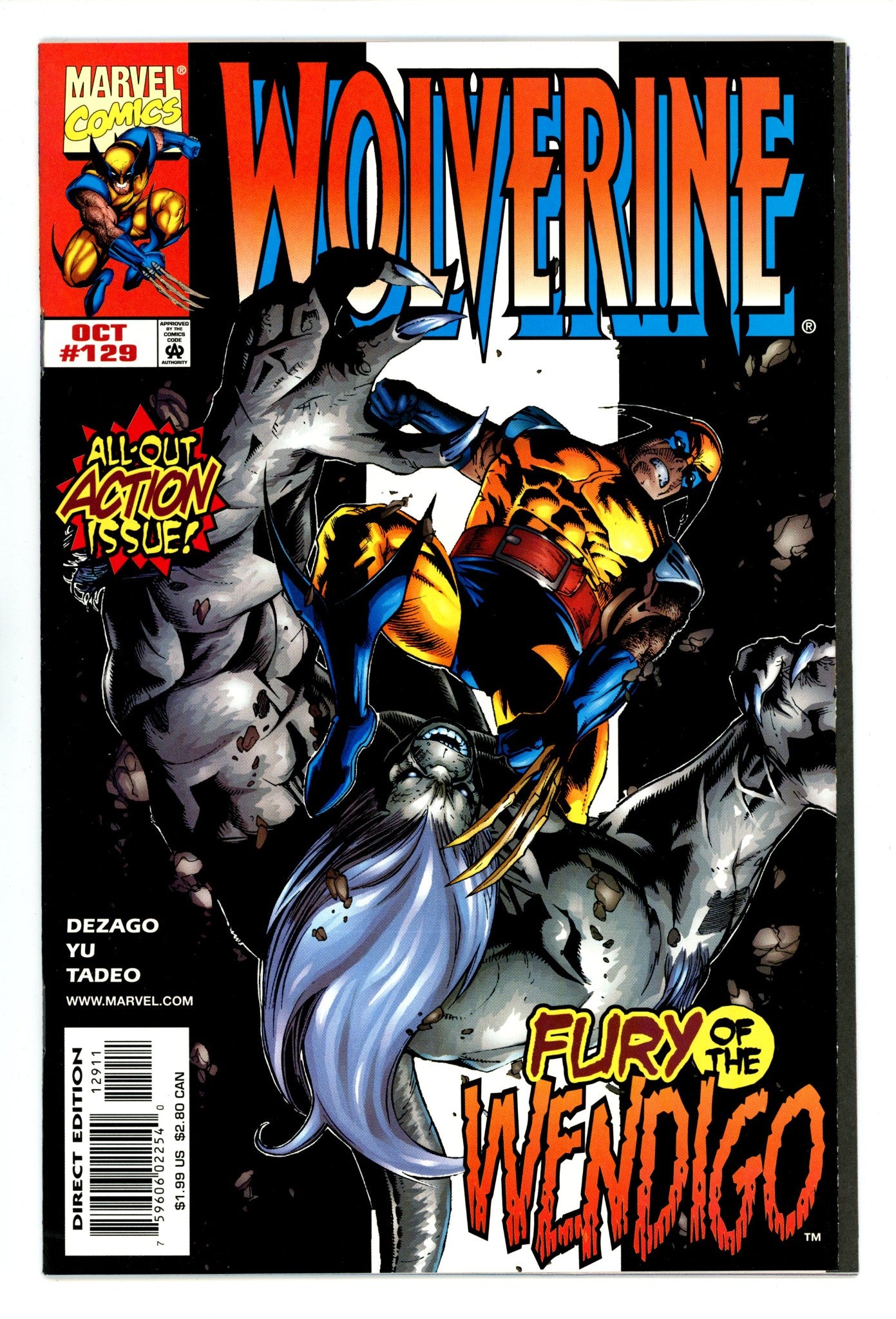 Wolverine Vol 2 129 High Grade (1998) 