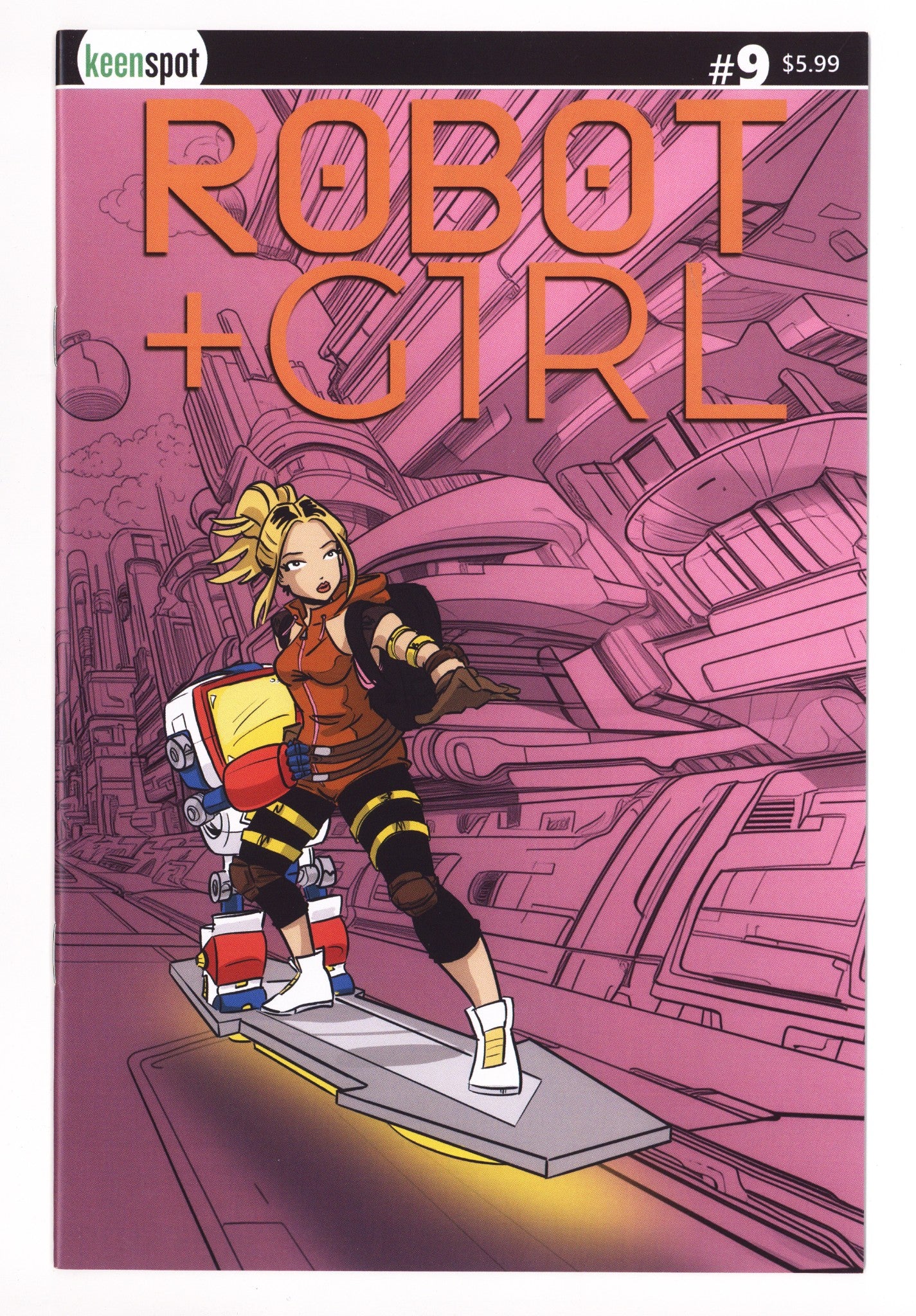 Robot + Girl 9 White Variant (2025)