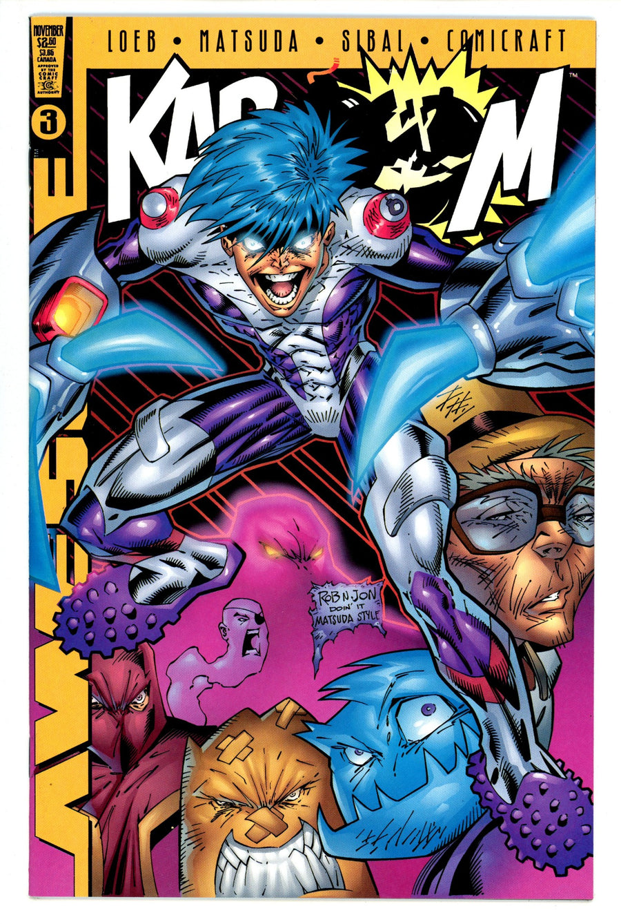 Kaboom 3 High Grade (2000) Liefeld Variant 