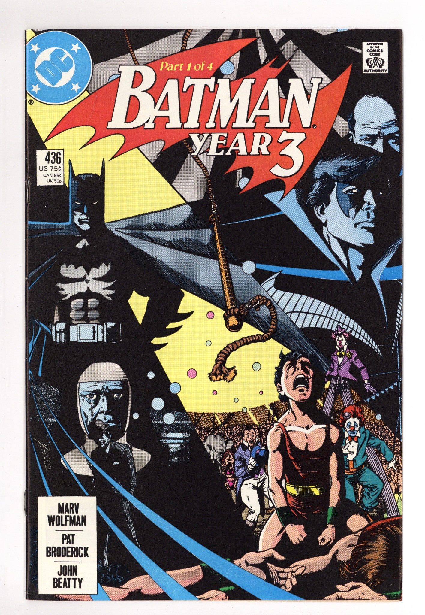 Batman Vol 1 436 High Grade (1989) 
