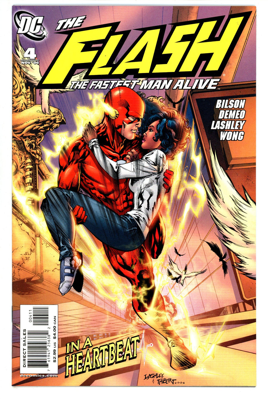 Flash: The Fastest Man Alive Vol 1 4 High Grade (2006) 