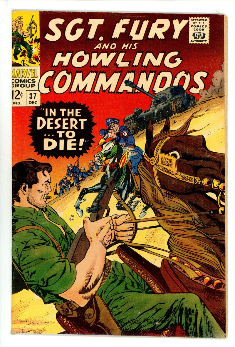 Sgt. Fury 37 FN- (5.5) (1966) 