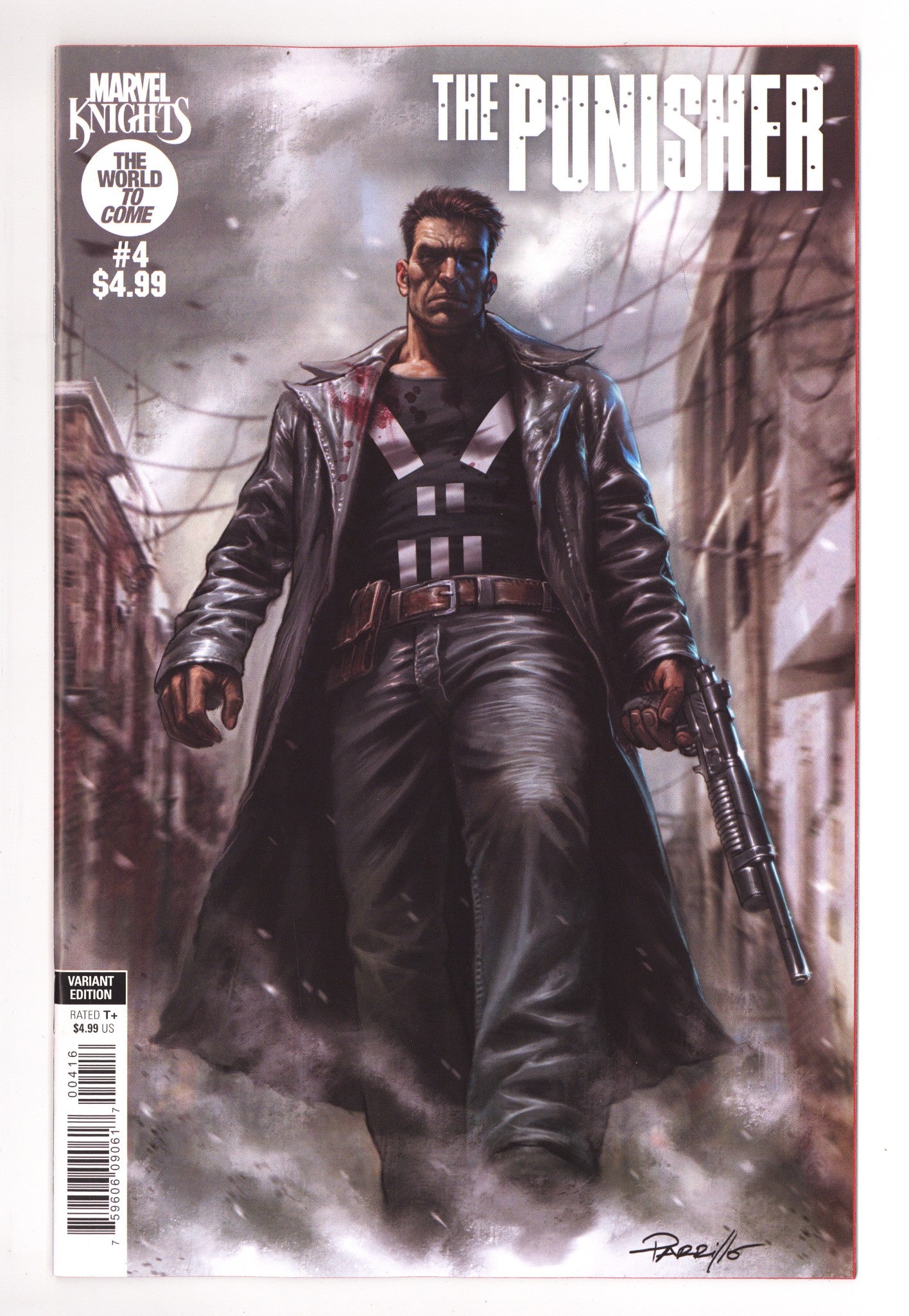 Marvel Knights: Punisher 4 Parrillo Incentive NM- (2026)