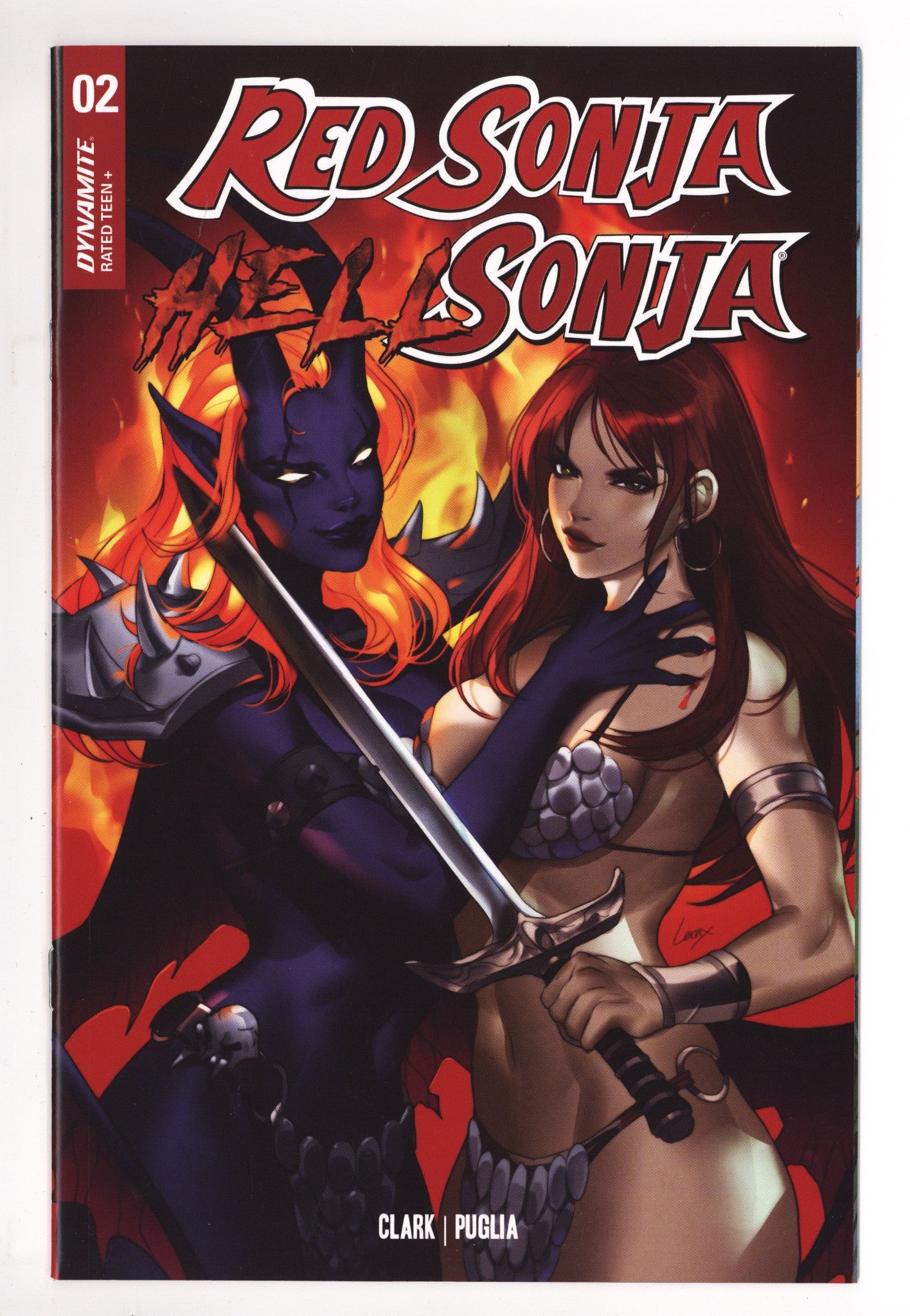 Red Sonja / Hell Sonja   2  High Grade   (2023) Li     Variant  