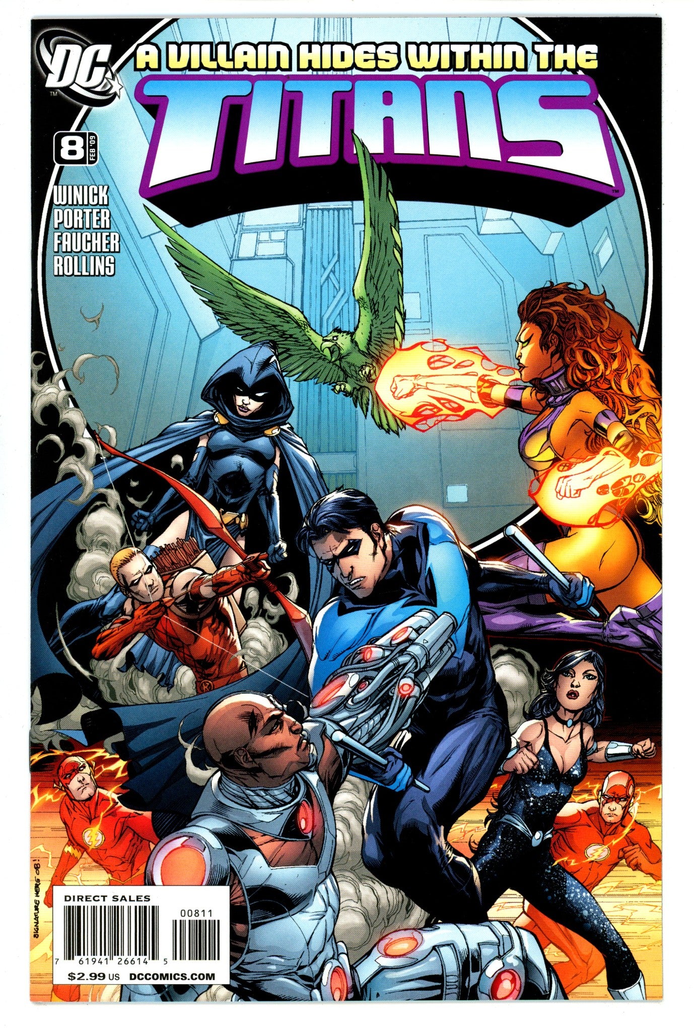 Titans Vol 2 8  High Grade  (2009)   