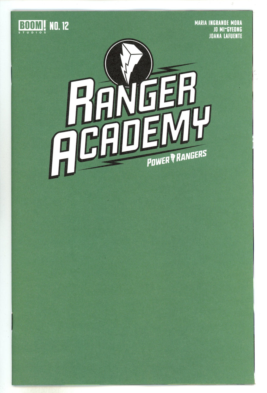 Ranger Academy 12 Blank Variant (2024)