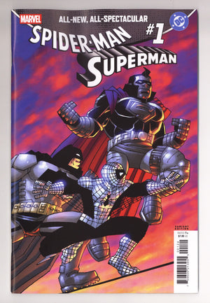 Marvel / DC: Spider-Man / Superman 1 Miller Incentive NM (2026)