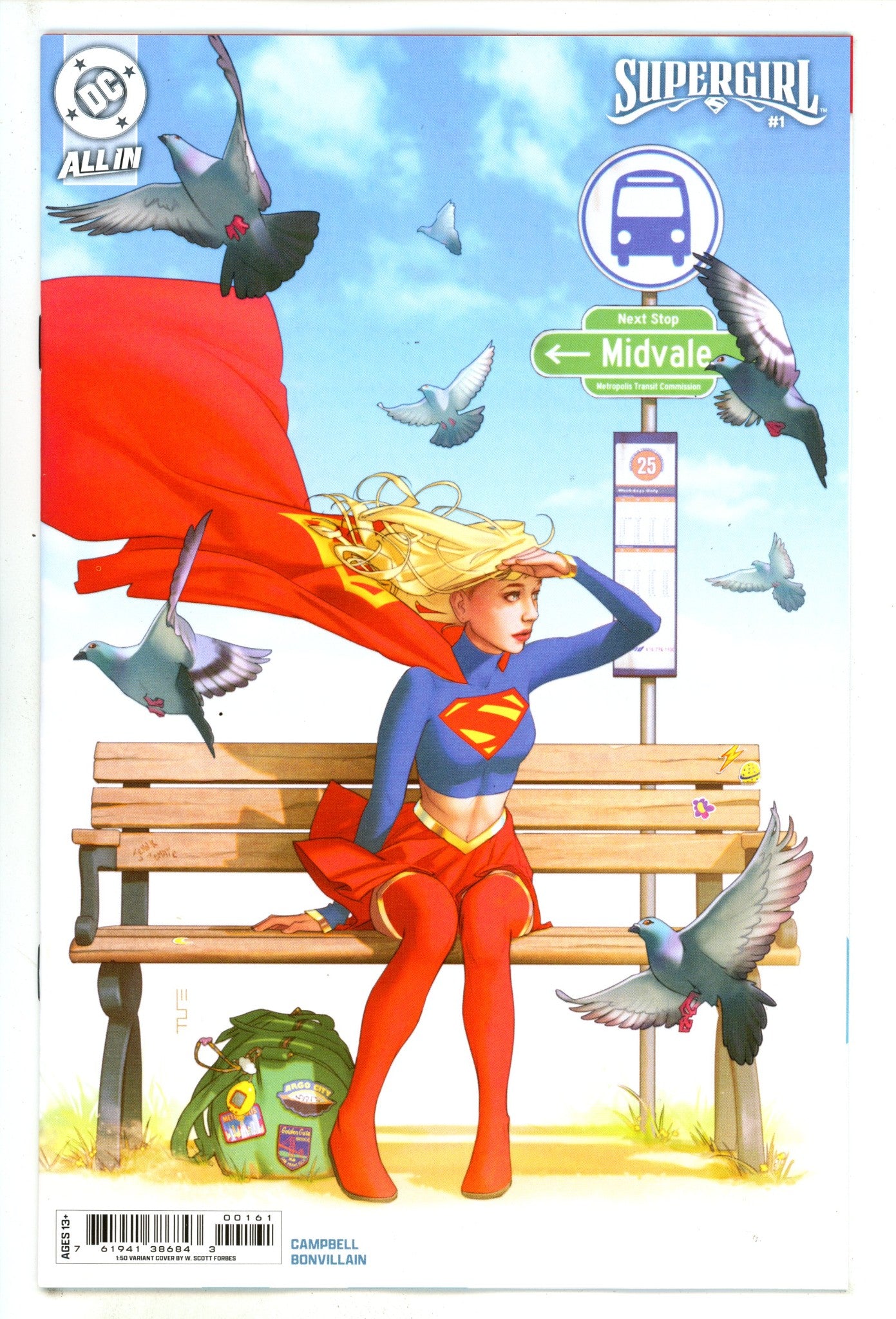 Supergirl Vol 8 1 Forbes Incentive Variant NM (2025)
