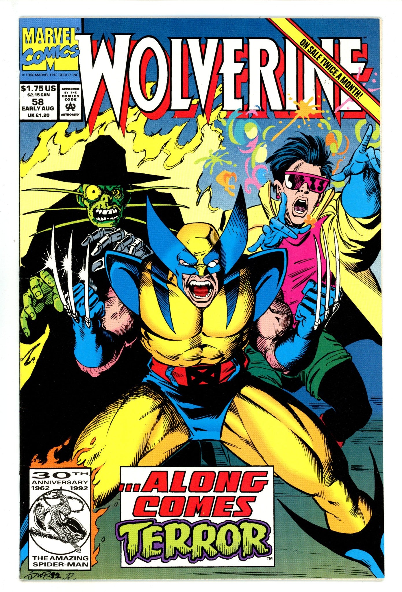 Wolverine Vol 2 58 Mid Grade (1992) 