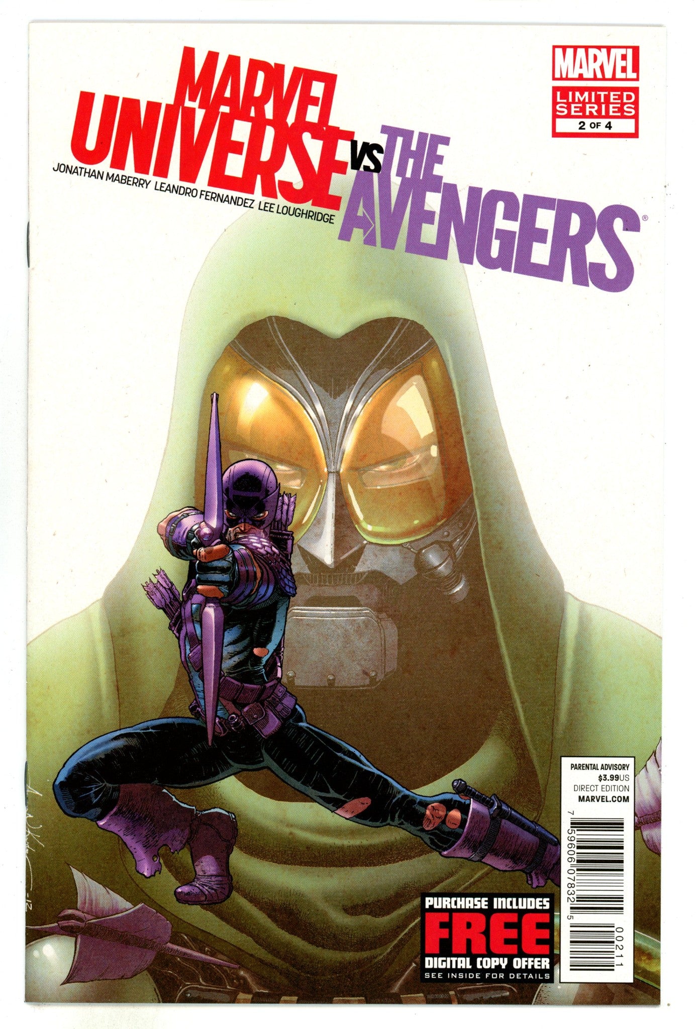 Marvel Universe vs. the Avengers 2 High Grade (2013) 