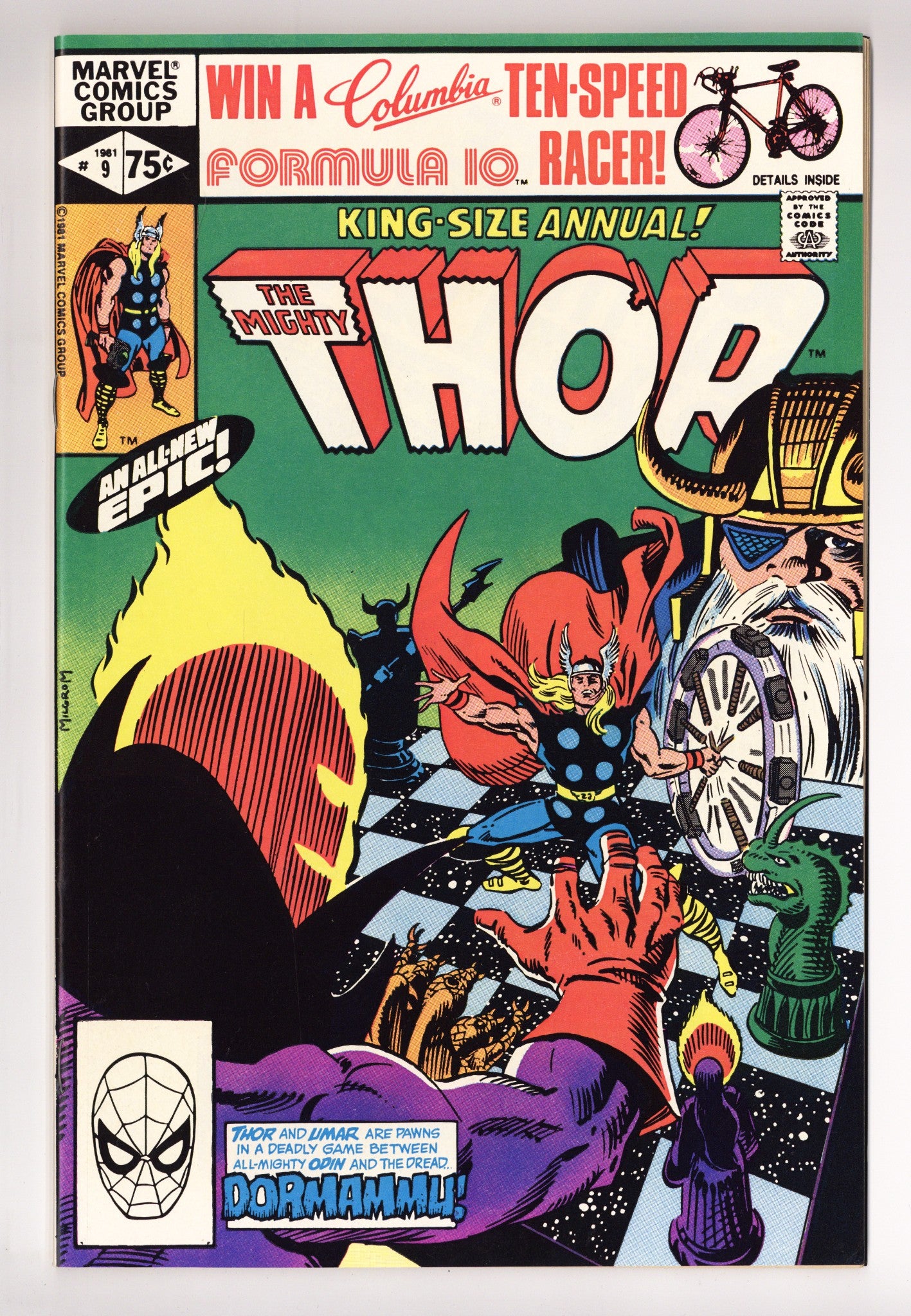 Thor Annual Vol 1 9 High Grade (1981) 