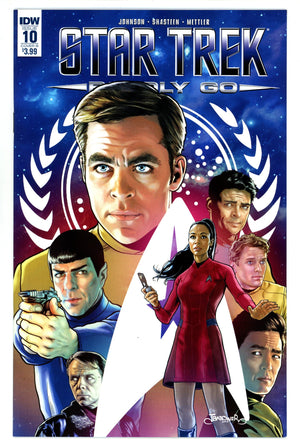 Star Trek: Boldly Go 10 High Grade (2017) Badower Variant