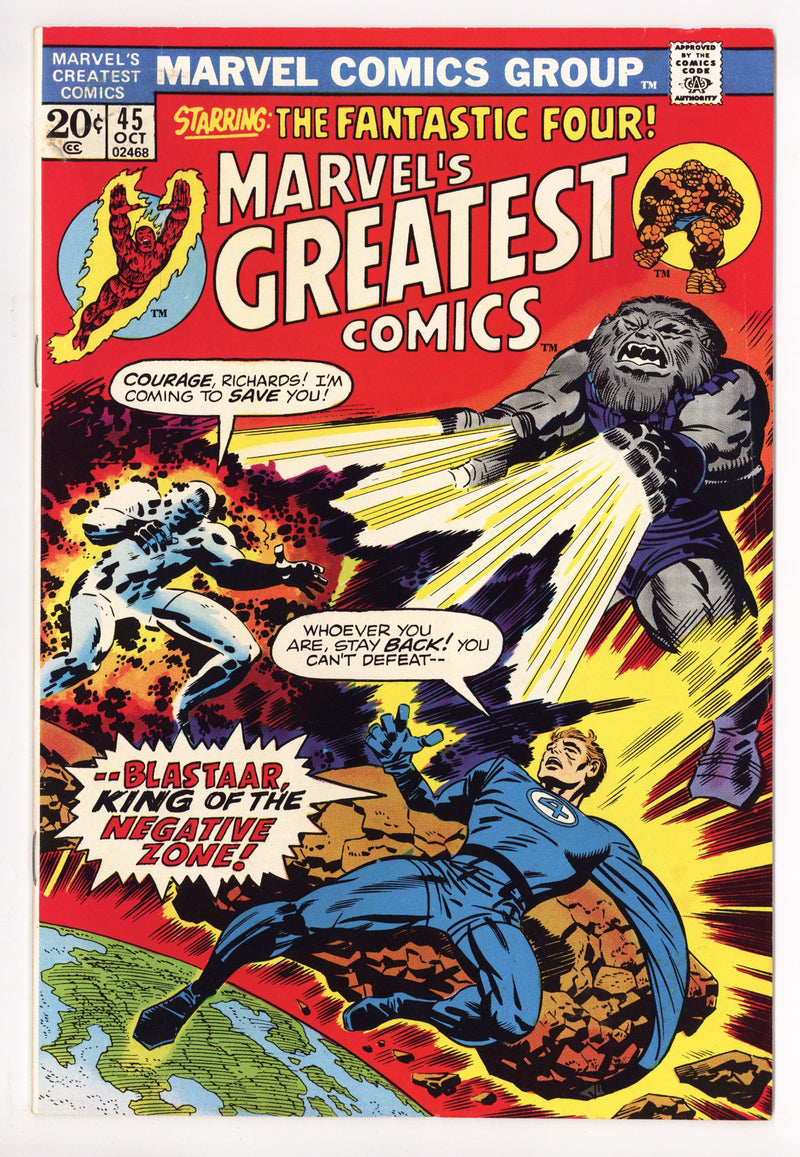 Marvel's Greatest Comics 45 Low Grade (1973) 