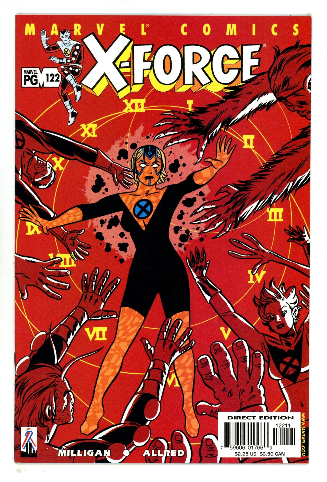 X-Force Vol 1 122 High Grade (2002) 